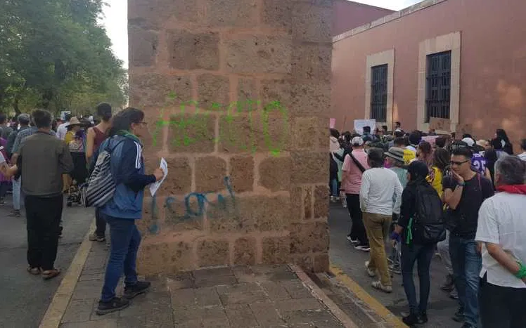 #Morelia Pintas Del Acueducto Serán Retiradas Hasta Que El INAH Labore