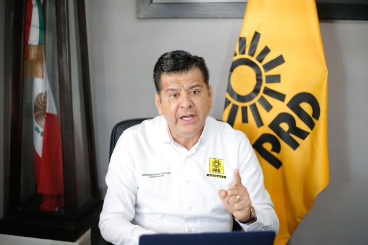 PRD Se Manifiesta Contra La Militarización Del País, Tras Anuncio De AMLO