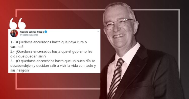 ¿Van A Quedarse Encerrados Hasta Que Se Desapendejen?: Salinas Pliego