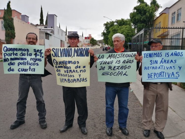 Vecinos de Lomas de la Maestranza alistan protesta vs AMLO