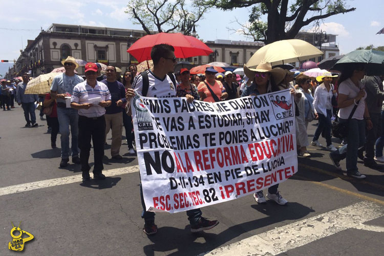 marcha-CNTE-evaluacion-docente-Morelia-centro