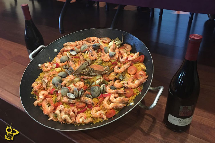 paella-y-vino