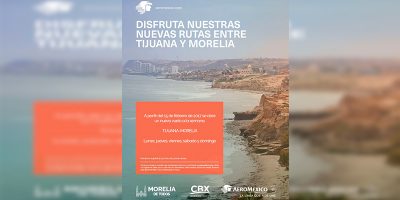 Ampliarán-Horarios-De-La-Ruta-Aérea-Tijuana-Morelia