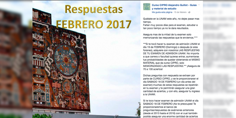 En-Facebook-Venden-Respuestas-De-Examen-Para-Entrar-A-La-UNAM-2