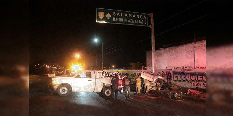 Morelia fallece prensado en auto