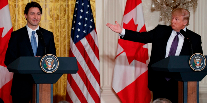 Trump-destaca-comercio-con-Canadá;-reitera-que-relación-con-México-es-injusta