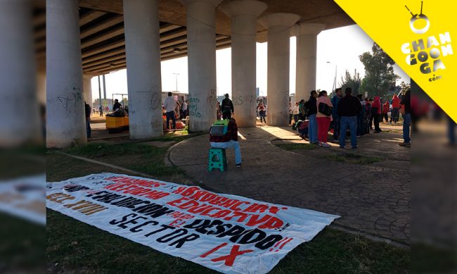 CNTE-Bloqueo-Morelia