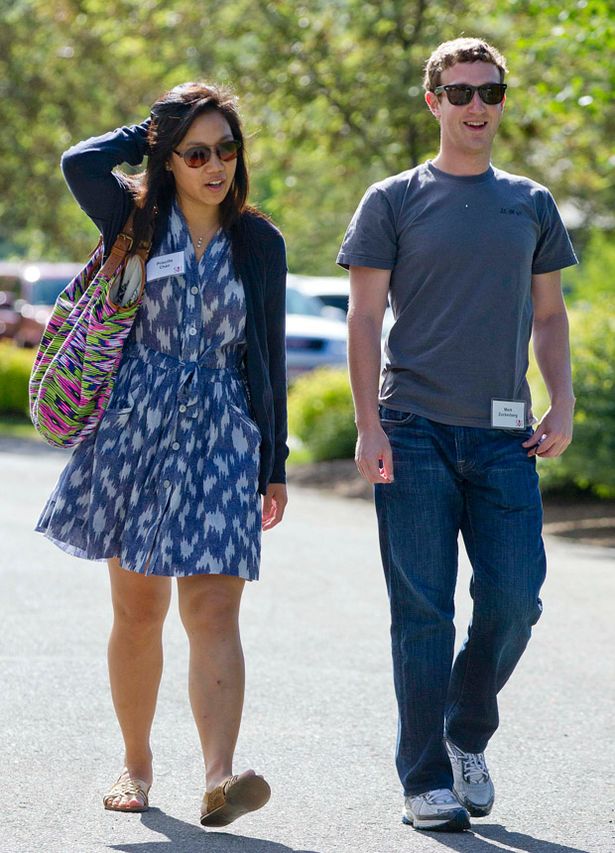 Mark Zuckerberg y Priscilla Chan la pareja más generosa en la lista de filántropos en USA 2013