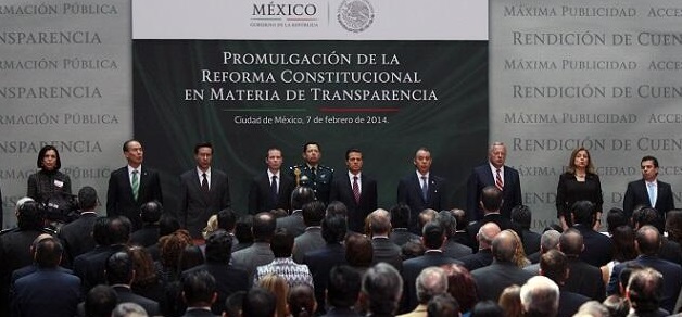 promulgación reforma de transparencia Peña Nieto