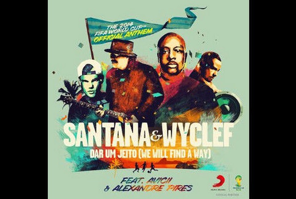 Carlos Santana y Wyclef Jean tema del Mundial Brasil 2014