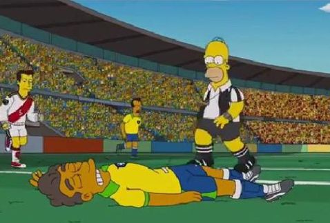 los simpson predicen la final del mundial brasil