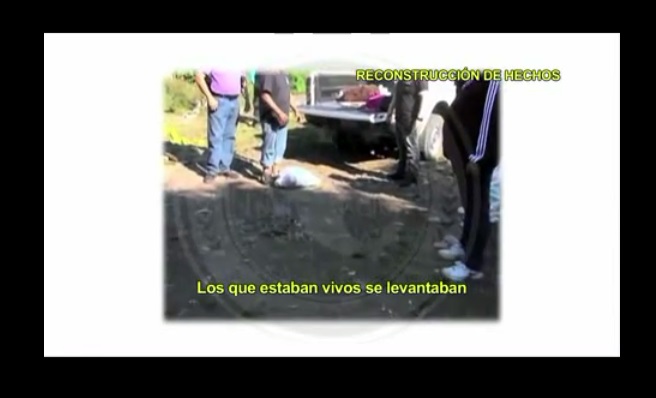 reconstrucción de los hechos asesinato de normalistas de Ayotzinapa
