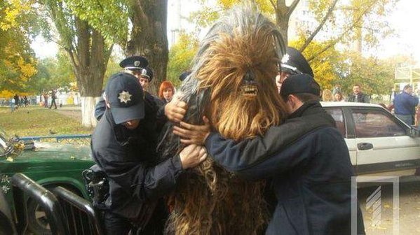chubacca en problemas