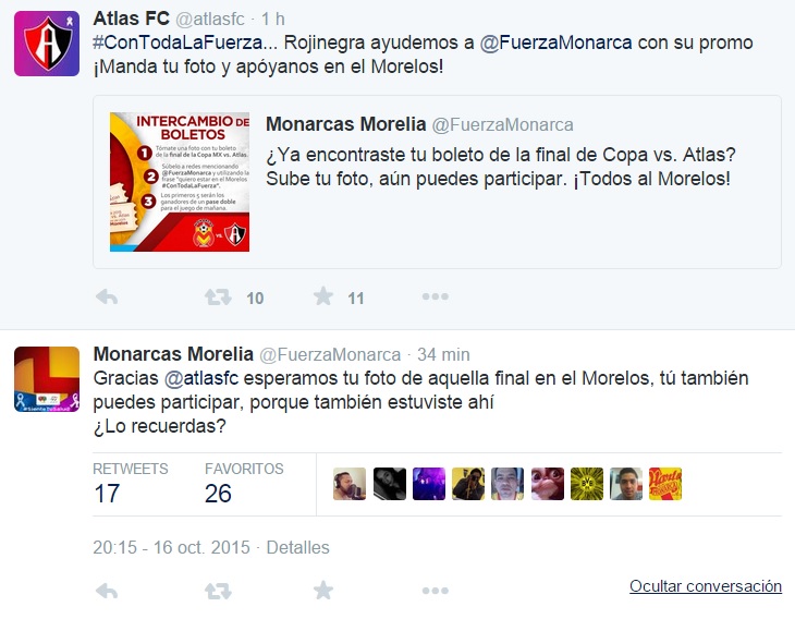 monarcas vs atlas twitter