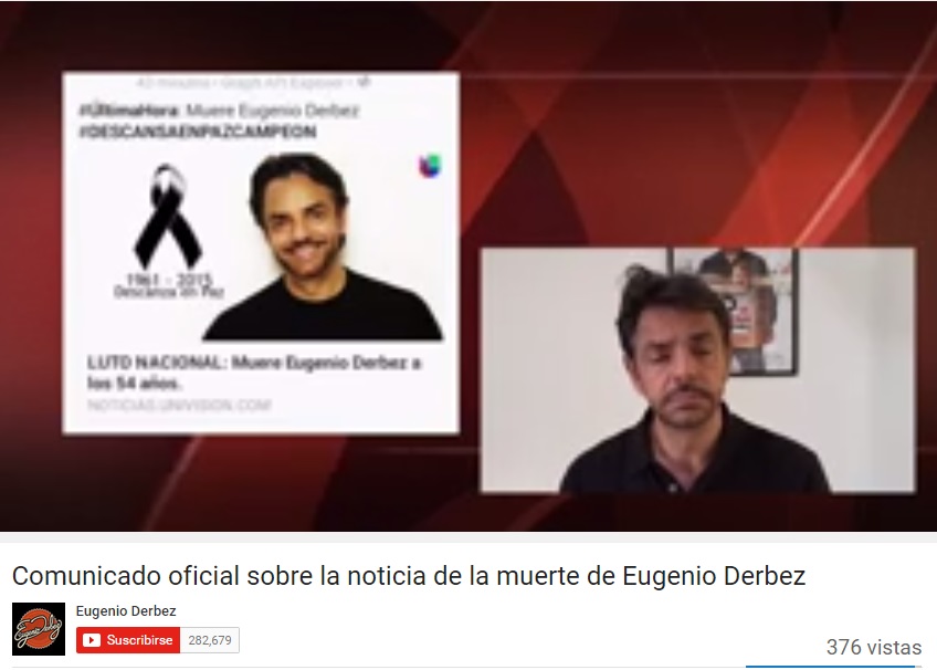 video comunicado Eugenio Derbez muerte 3