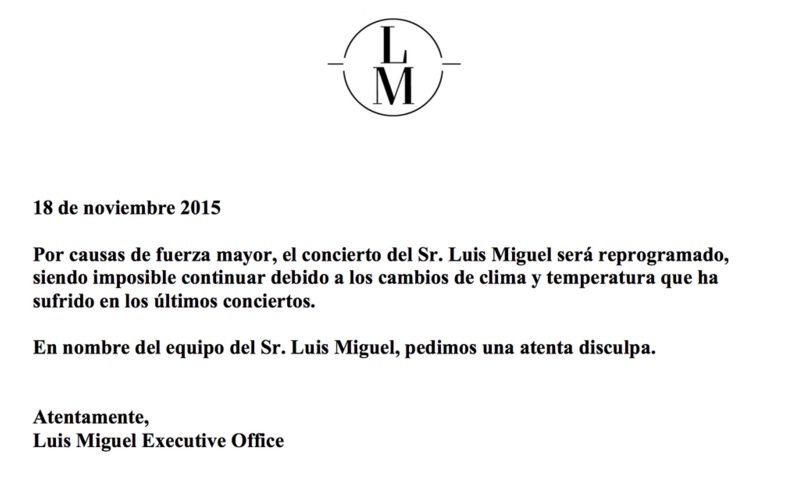 luis miguel cancela auditorio