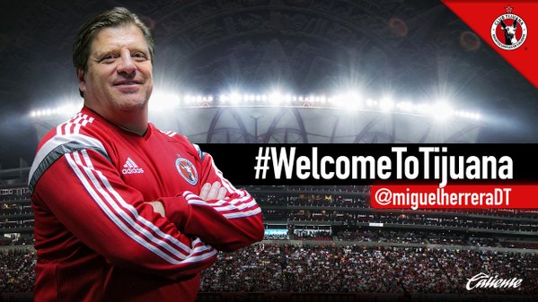 miguel herrera en xolos