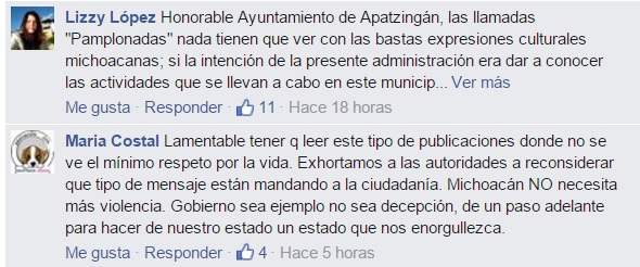 pamplonada apatzingán 2