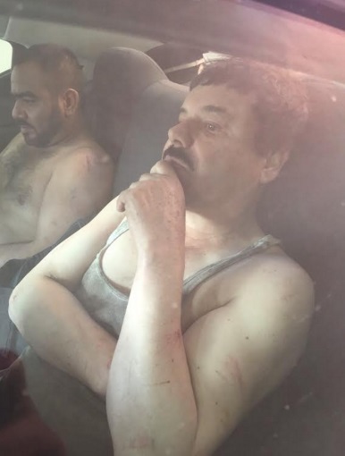 El Chapo recaptura en Los Mochis 8 enero 2015