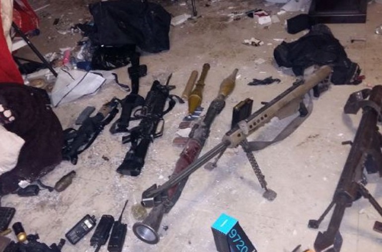 armamento recaptura El Chapo en Los Mochis