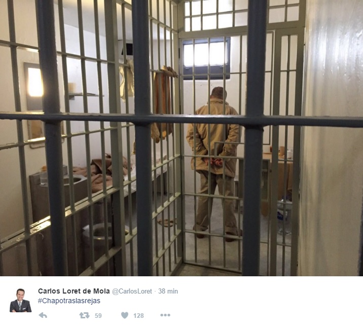 el chapo en la cárcel