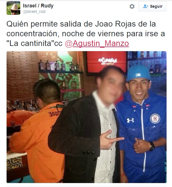 joao rojas cantinita cruz azul