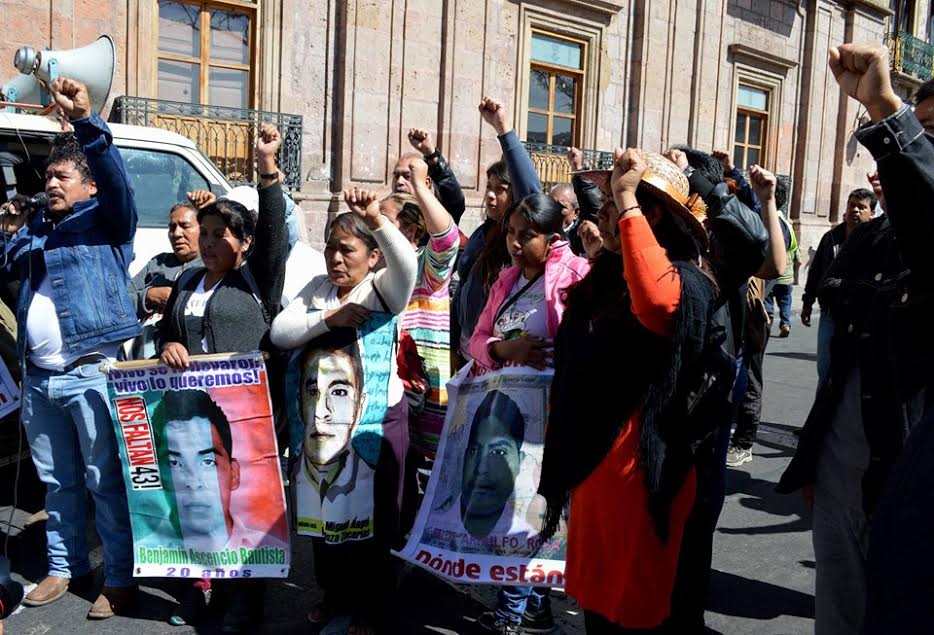 normalistas manifestación 28 ene