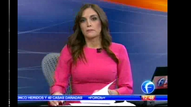 periodista de foro tv se le sale expresión