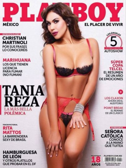 tania reza en playboy