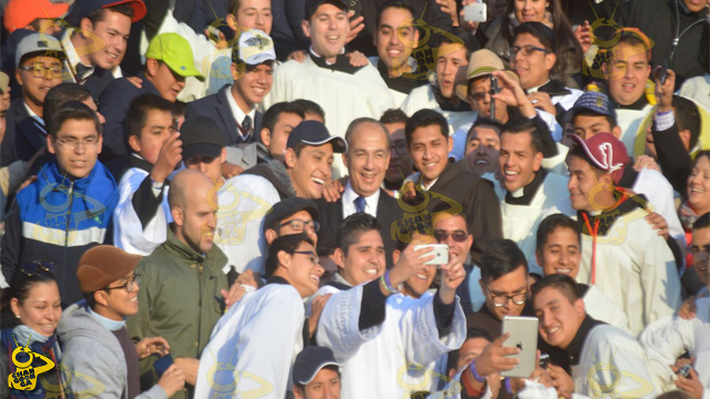 Felipe-Calderon-misa-Venustiano-Carranza-Papa-Francisco-Morelia-1