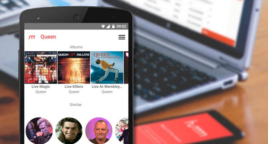 aplicacion de musica humm