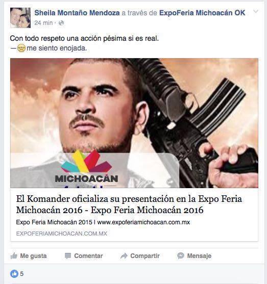 gobierno michoacan komander 3