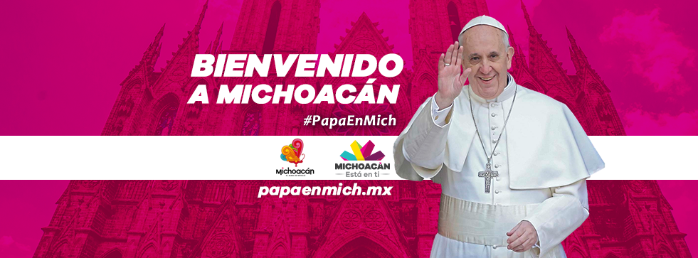nueva imagen institucional Papa Francisco Morelia