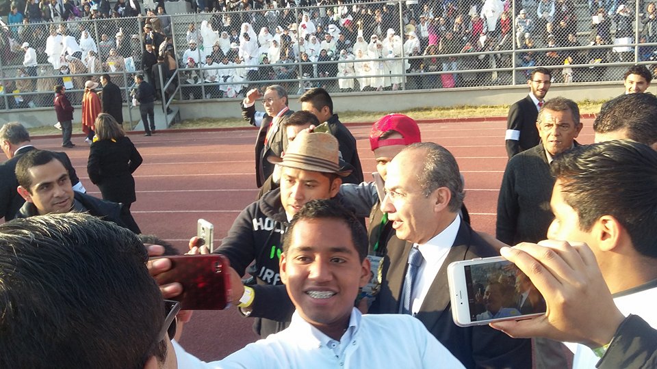 papa en morelia felipe calderon