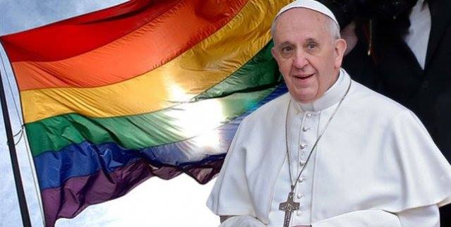 papa francisco bandera gay