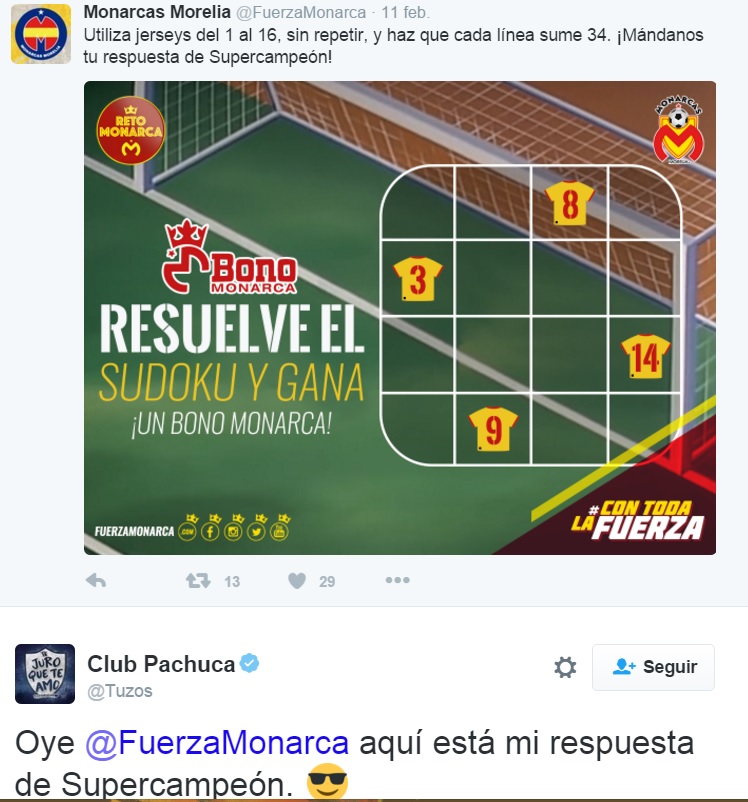 tuzos monarcas reto 3