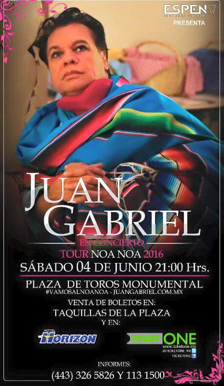 Juan Gabriel en Morelia poster
