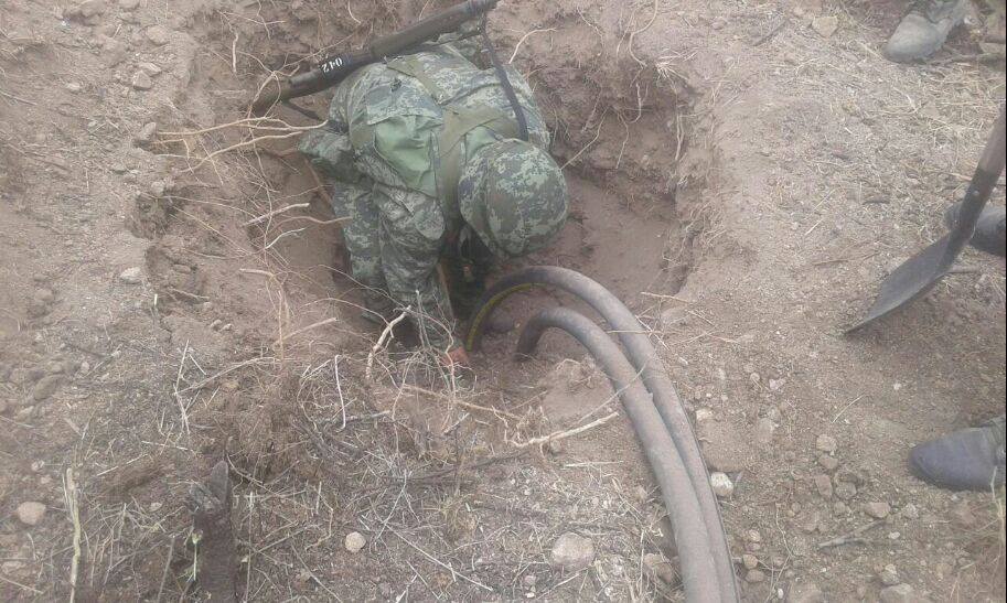 TARÍMBARO Ejército Mexicano inhabilita 3 tomas clandestinas de Pemex (2)
