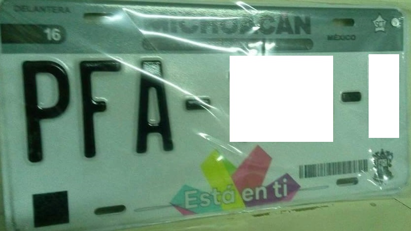 nuevas placas michoacán la buena
