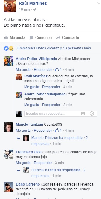 nuevas placas michoacán la buena 2