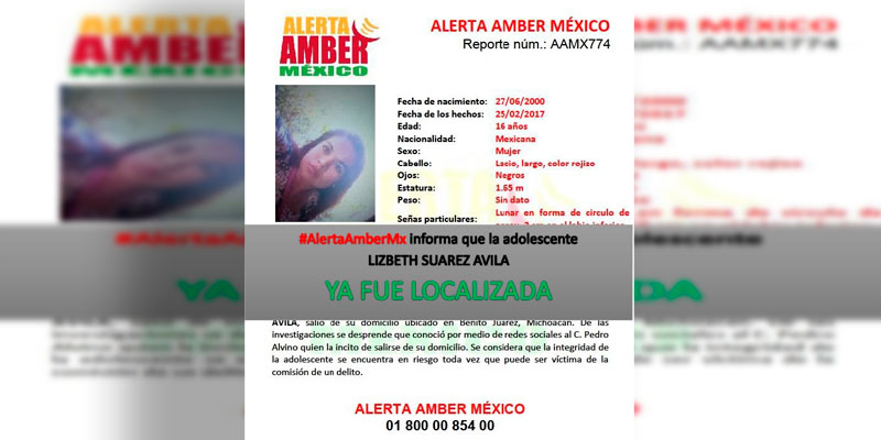 Alerta-Amber-desactivada
