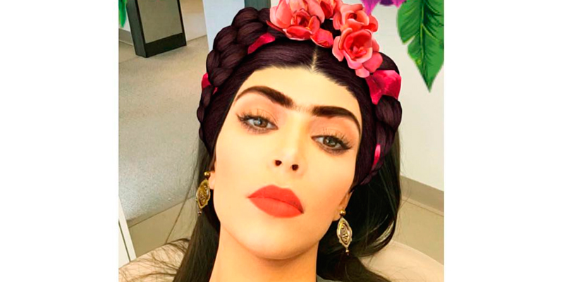 Kim-Kardashian-Frida-Kahlo-Snapchat