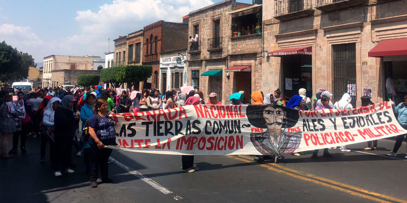 marcha-centro-Morelia-FNLS