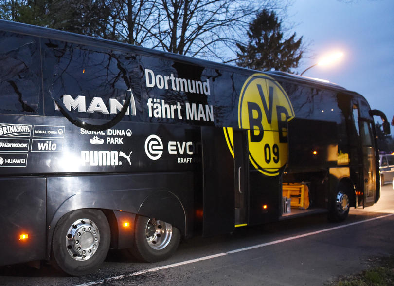 Atentado autobus Borussia Dortmund Alemania