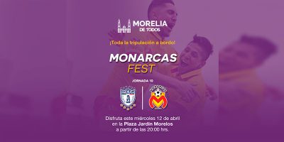 Ayuntamiento-Y-Monarcas-Morelia-Invitan-A-Ciudadanía-A-Pintar-De-Rojo-Y-Amarillo-La-Plaza-Jardín-Morelos