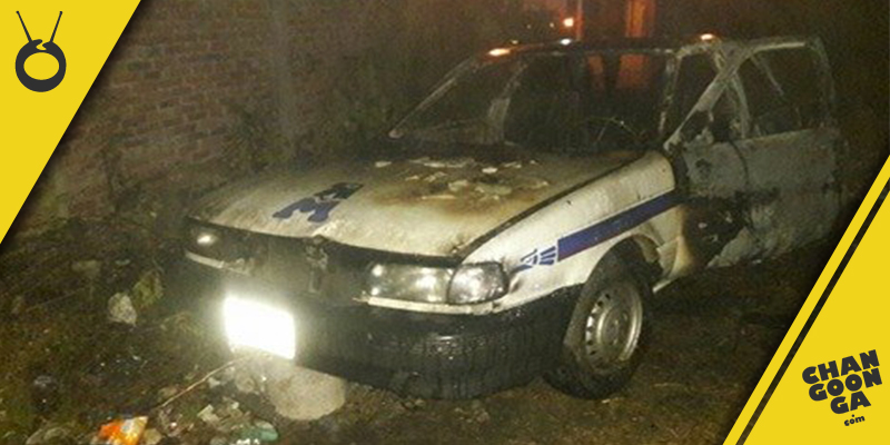 taxi-quemado-hombre-calcinado-Morelia