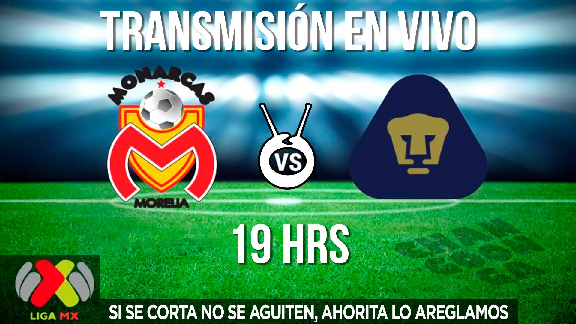 transmision Monarcas vs Pumas descenso