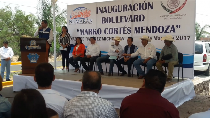 bulevar Marko Cortes Mendoza Numaran Michoacan