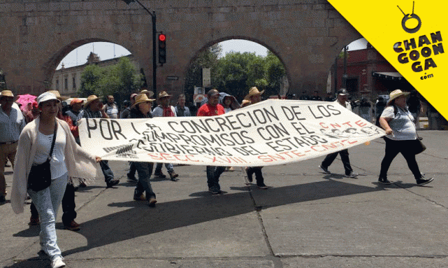 marcha-cnte-morelia-seccion-XVIII