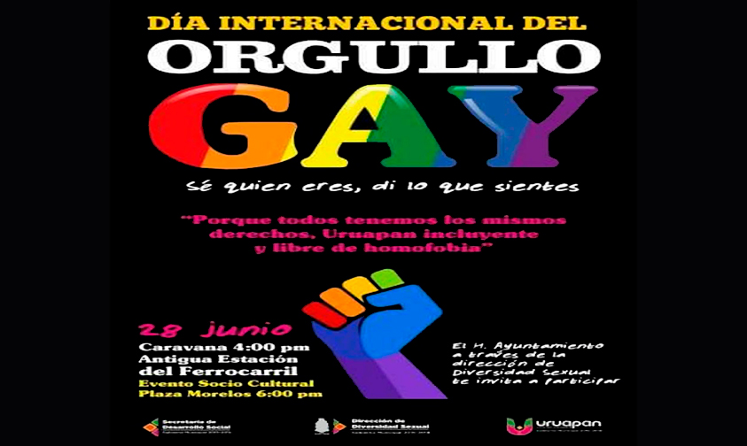 Día-Internacional-Orgullo-Gay-Caravana-Uruapan-2017
